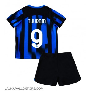 Inter Milan Marcus Thuram #9 Kotipaita Lapsille 2023-24 Lyhythihainen (+ shortsit)